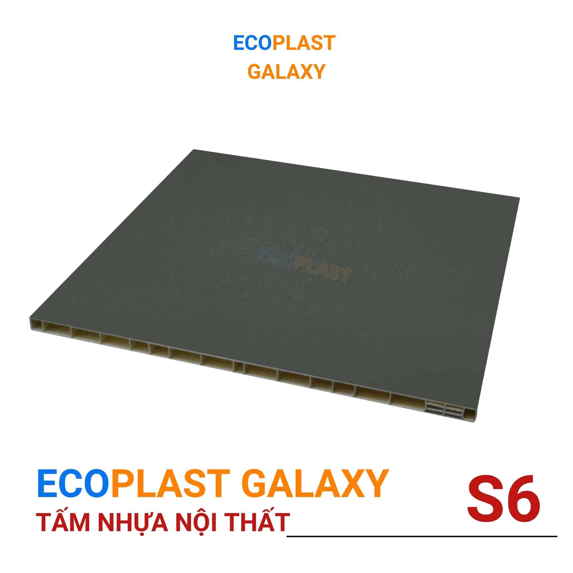 Tấm nội thất ECOPLAST GREY GALAXY STARS-S6 6 tam nhua ecoplast galaxy S6